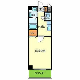 カルム千里の間取り