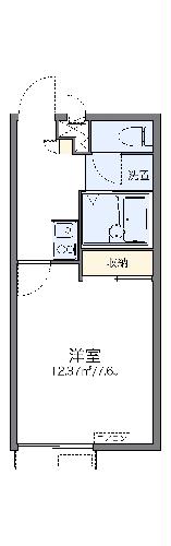 レオパレスルーチェⅡの間取り