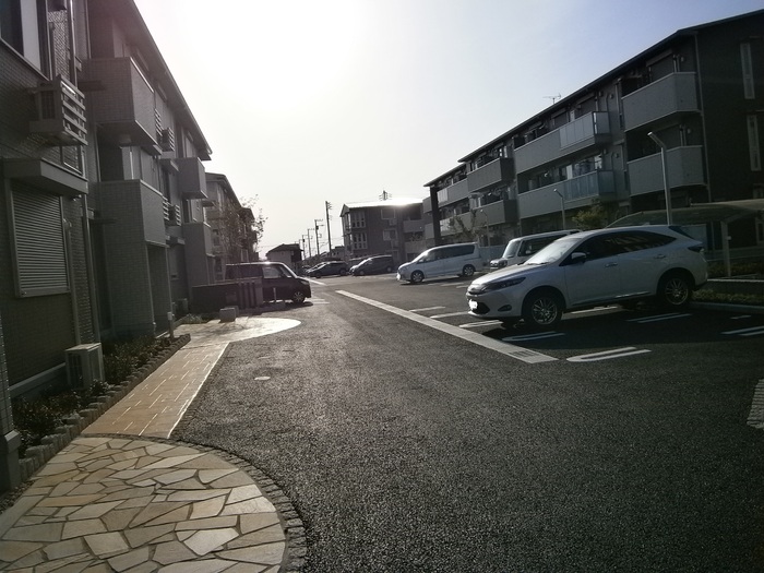 6/15 駐車場