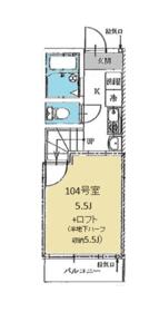 アズーロ港南中央の間取り