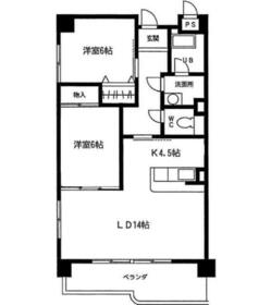 福東ジュネス１１の間取り