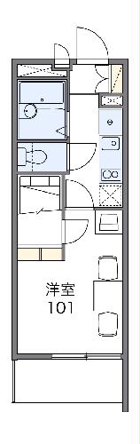 レオパレスアルカンシェルの間取り