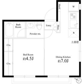メゾンヒルズ428の間取り