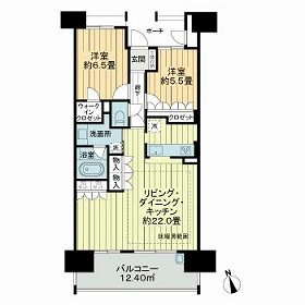 ライオンズ小牧グランライズの間取り