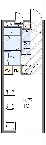 レオパレスＭＯＥＧＩの間取り