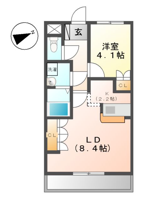 ハウス・エムエムの間取り