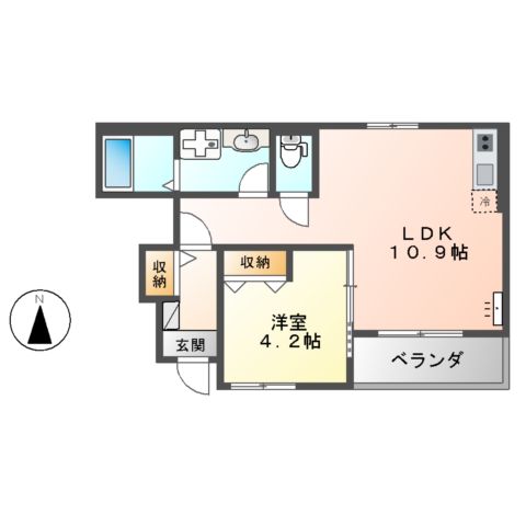 ラウレア ヒレの間取り