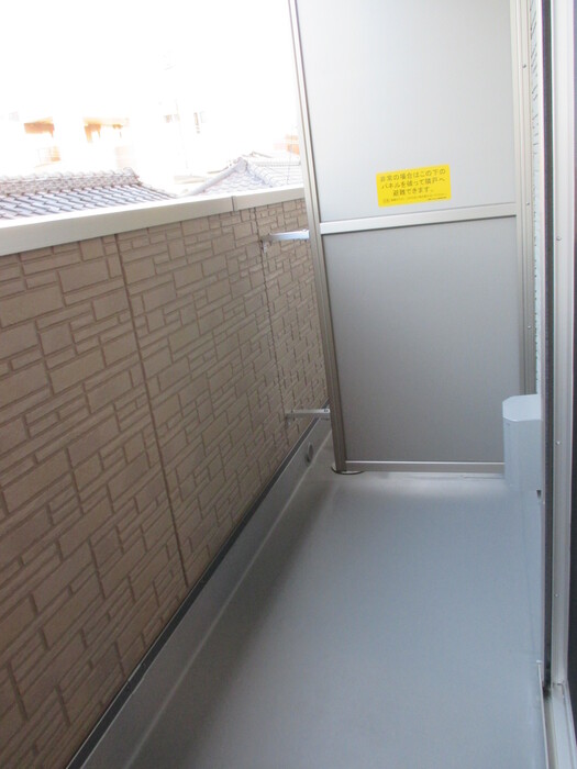 12/26 バルコニー