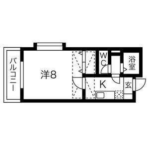 カルム香川IIIの間取り