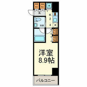 グランルージュ栄Ⅱの間取り