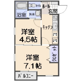 ピエールド若宮の間取り