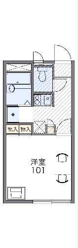 レオパレスアークソレーユ東林間の間取り