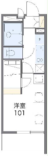 レオパレスだるまの間取り