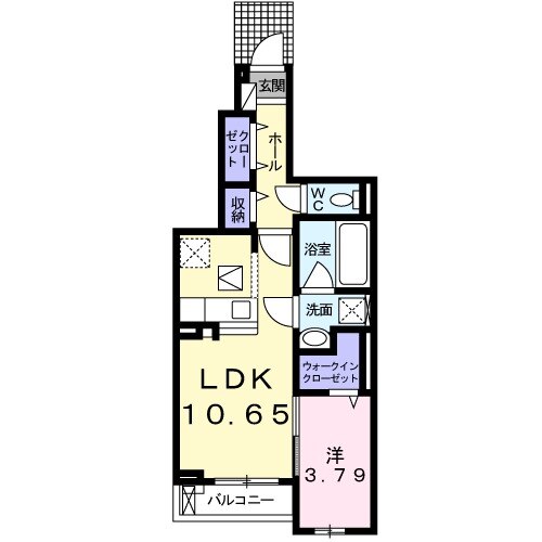 ディオーヌの間取り