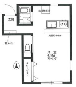 フラット鷹の台の間取り