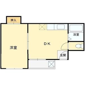 シャトル桜塚の間取り