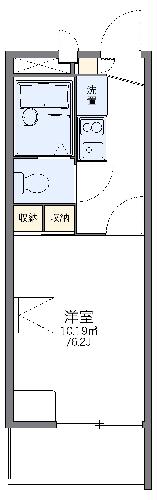 レオパレス高砂の間取り