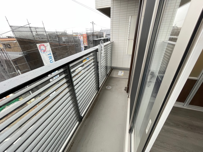 12/18 バルコニー