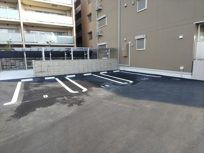 3/12 駐車場