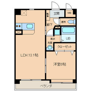 ホープSパレスの間取り