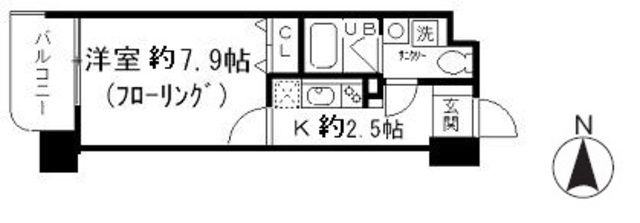 ファインクレスト赤羽の間取り