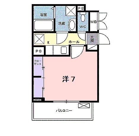カロ 洛西口 アネックスの間取り