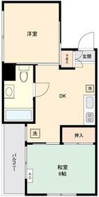 Zion Court 平和島の間取り