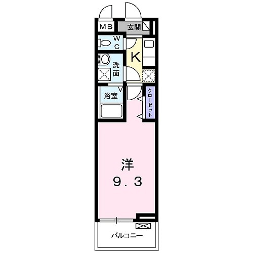 キャッスルアイ.オーの間取り