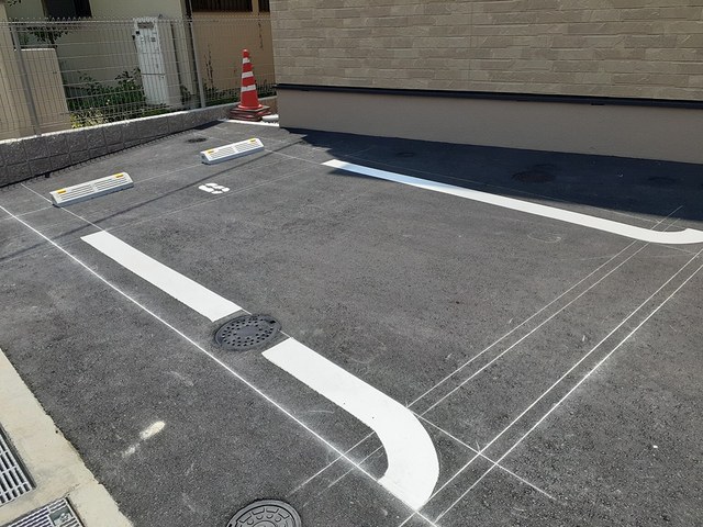 2/8 駐車場