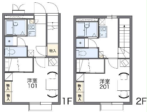 レオパレスエトワールBの間取り
