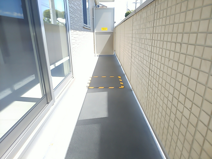 12/27 バルコニー