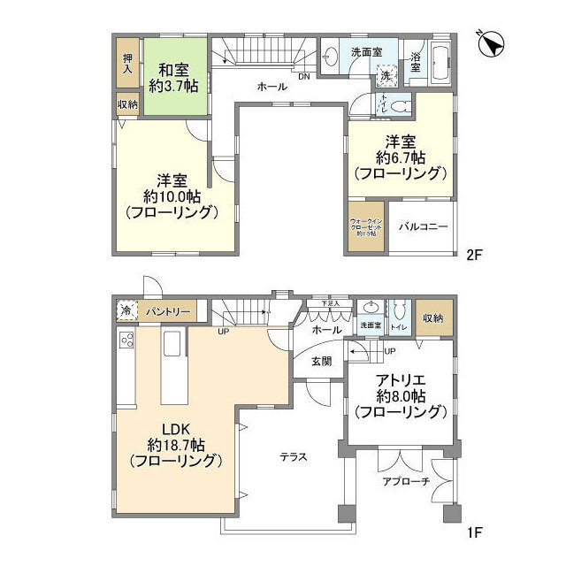 1/1 間取