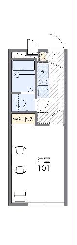 レオパレス和の間取り