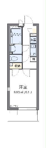 クレイノスペランツァⅡ号館の間取り