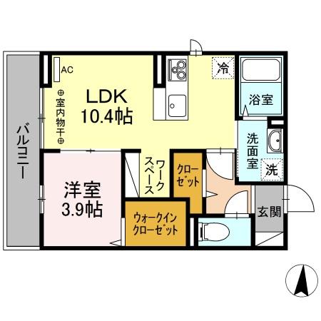 リンクベースの間取り