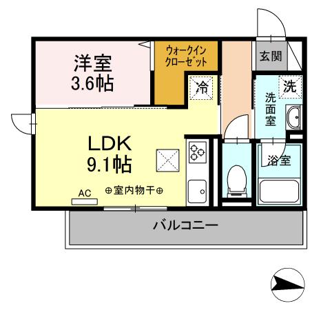 パーパスの間取り