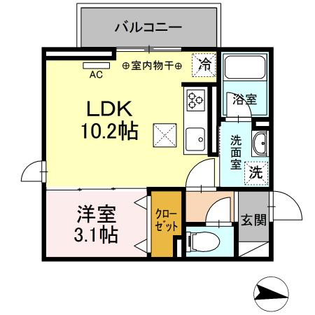 パーパスの間取り