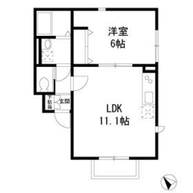 フォレストメゾンカタビラの間取り