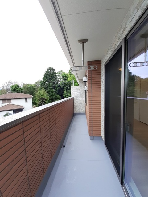 12/24 バルコニー