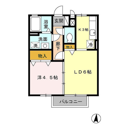 リシェスの間取り