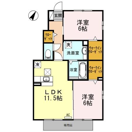 BELLAIR SETOの間取り