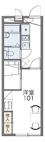 レオパレスＮＡＧＯＭＩの間取り