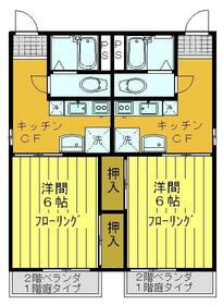 サンティール見瀬の間取り