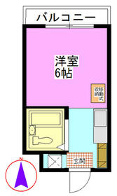 メゾンド鳥居の間取り