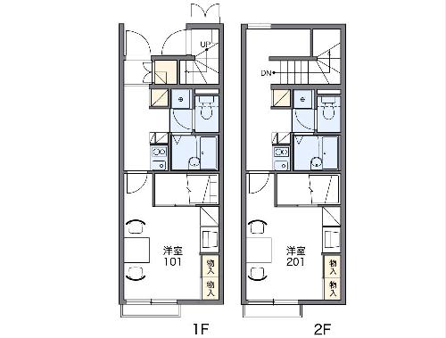 レオパレスシュマンの間取り