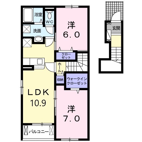 サクラズ ハーモニーの間取り