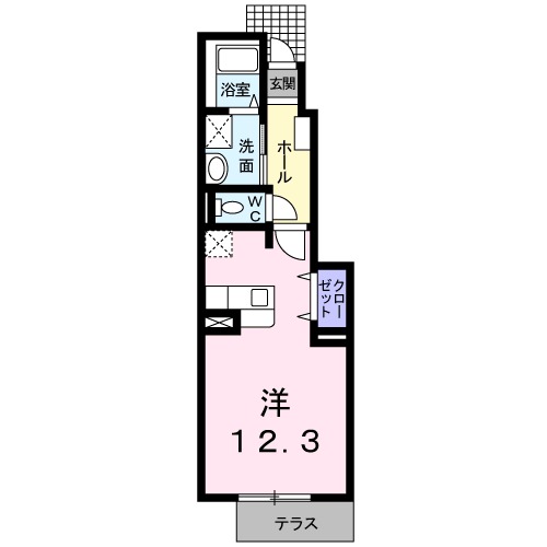 バンブ-スクエア-の間取り