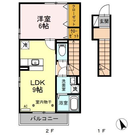 イーストヒルズ 八番館の間取り