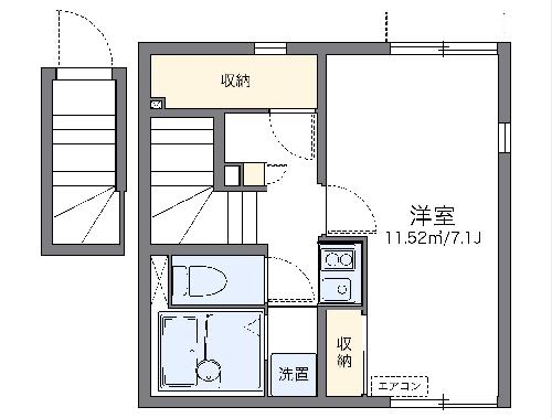レオネクストグランマイリヤの間取り