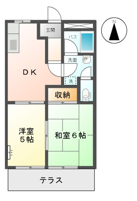オクトハイムの間取り